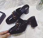 2017 gucci women Slippers in Patent leather GWS574