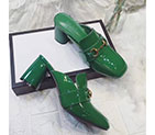 2017 gucci women Slippers in Patent leather GWS573