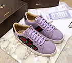 2017 gucci women Sneakers shoes in Calfskin leather GWS493