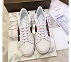 2017 gucci women Sneakers shoes in Calfskin leather GWS494