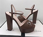 2017 gucci women high-heeled shoes Heel Height 13cm GWS553