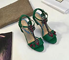 2017 gucci women high-heeled shoes Heel Height 8.5cm GWS500