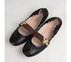 2017 gucci women shoes in Lambskin leather GWS489