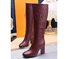 2017 hermes women High Boots in Calfskin Leather inside velvet heel 8.5cm HWS324