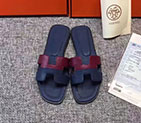 2017 hermes women Slippers in Calfskin Leather HWS287