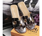 2017 hermes women Slippers in leather HWS237