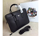 2017 prada Men briefcase bag Original Leather 2VE366 2VE366