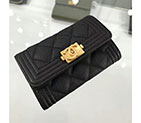2018 BOY CHANEL Card Holder A80603