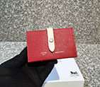 2018 CELINE STRAP ACCORDEON CARD HOLDER IN GRAINED CALFSKIN AND SHINY CALFSKIN 104323