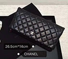 2018 Chanel Clutch Original Calfskin Leather A67011 Black A67011