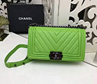2018 Chanel LeBoy Flap Shoulder Bag A67086