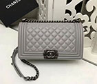 2018 Chanel LeBoy Flap Shoulder Bag A67086