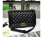 2018 Chanel LeBoy Flap Shoulder Bag A67086
