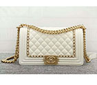 2018 Chanel LeBoy Flap Shoulder Bag A67085