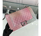 2018 Chanel LeBoy Flap Shoulder Bag A67086