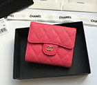 2018 Chanel Matelasse Tri-Fold Wallet A50086