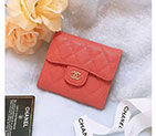 2018 Chanel Matelasse Tri-Fold Wallet A50086