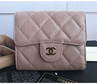 2018 Chanel Matelasse Tri-Fold Wallet Original Calfskin Leather A82288 A82288