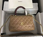 2018 Chanel Medium Flap Bag with Top Handle A92992