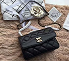 2018 Chanel Mini Flap Bag in Original Lambskin leather A57027