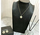 2018 Chanel Necklace and Earrings CJ0237