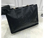 2018 Chanel Shoulder Shopping Bag Original Calfskin Leather A5840