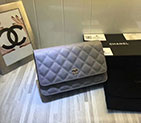 2018 Chanel WOC Mini Flap Bag A33814