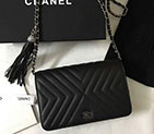 2018 Chanel WOC Original Lambskin Mini Flap Bag A7088