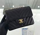2018 Chanel mini Classic Flap Bag Original Calfskin 1115