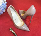 2018 Christian Louboutin Women shoes in Patent leather Heel Height 12cm CLWS0206