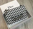 2018 Dior JADIOR FLAP BAG IN BLACK AND WHITE PRINTED CALFSKIN M9000