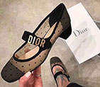 2018 Dior women shoes in Lace DSW0346