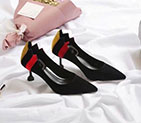 2018 Dior women shoes in velvet Heel 6.5cm DSW0307