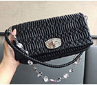 2018 LEATHER MIU MIU ICONIC CRYSTAL BAG 5BD233