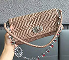 2018 LEATHER MIU MIU ICONIC CRYSTAL BAG 5BD233