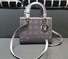 2018 Lady Dior Bag D1655 in Silk D1655