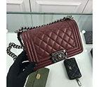 2018 Le Boy Chanel Flap Shoulder Bag A67085