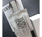 2018 Loewe Vertical Tote Fringe Paula Bag 32182
