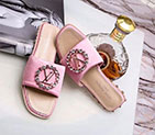 2018 Louis vitton women Slippers in satin SW0701