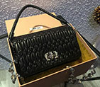 2018 MIU MIU CRYSTAL LEATHER BAG 5BH012