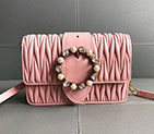 2018 Miu Miu LADY MATELASSE LEATHER BELT BAG 5BL001