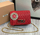 2018 Miu Miu MATELASSE LEATHER BAG 5BF068