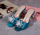 2018 Miu Miu women Sandal Heel 5.5cm BMS0332