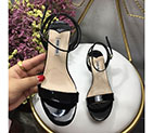 2018 Miu Miu women Sandal in Patent leather BMS0334