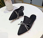 2018 Miu Miu women Slippers in Silk BMS0339
