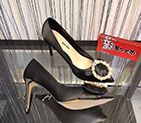 2018 Miu Miu women shoes in silk Heel 8cm BMS0313
