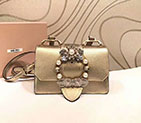 2018 MiuMiu LADY BAG IN LEATHER 5BH609