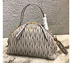 2018 MiuMiu LEATHER HANDBAG 5BB034