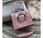 2018 MiuMiu Lady MATELASSE Leather Handbag 5BA081