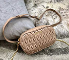 2018 MiuMiu MATELASSE LEATHER BELT BAG 5BL005